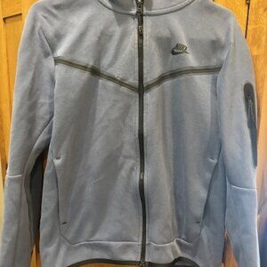 Nike Tech Fleese Jacket Diffused Blue - Excellent condition - Size Medium